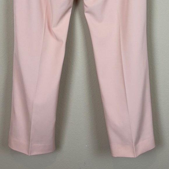 MaxMara Peach Dress Pants w/ Hidden Zipper, Button, and Eye/Hook Closure - Picture 8 of 14